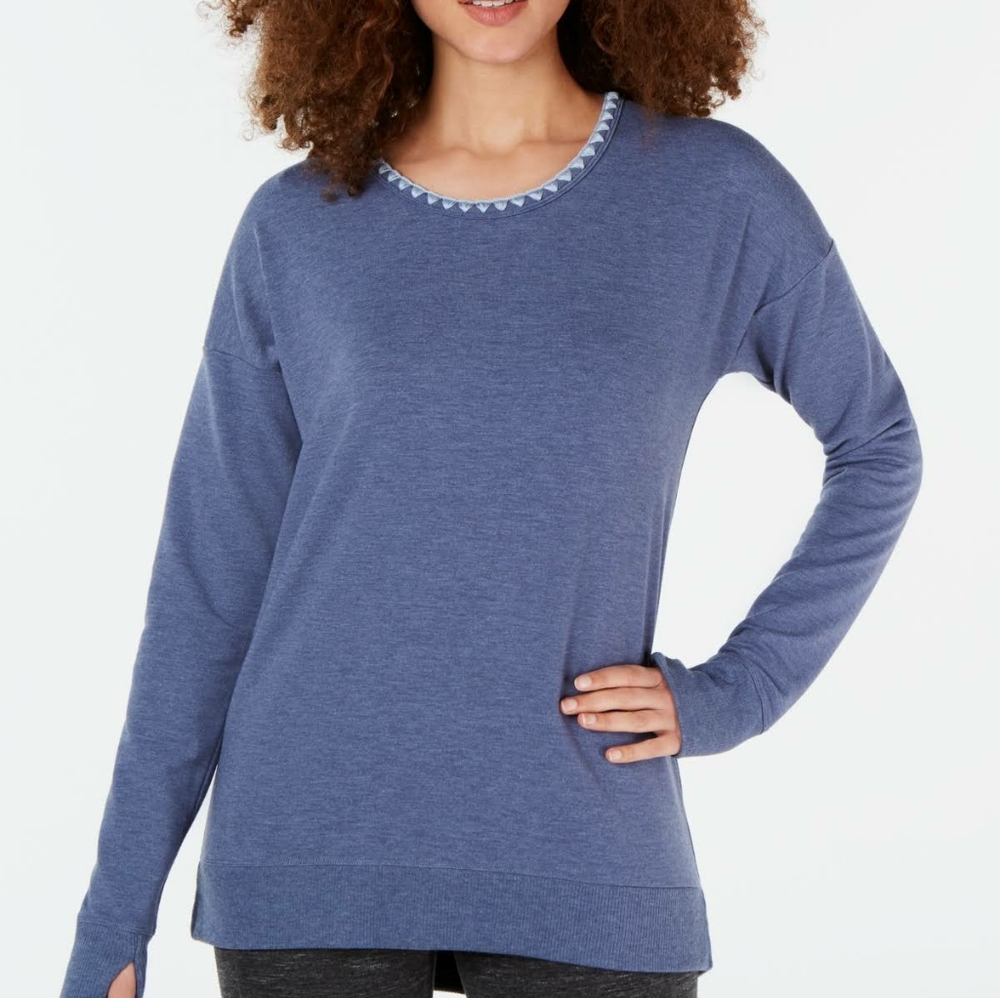 Small Ideology Yoga Pullover Top